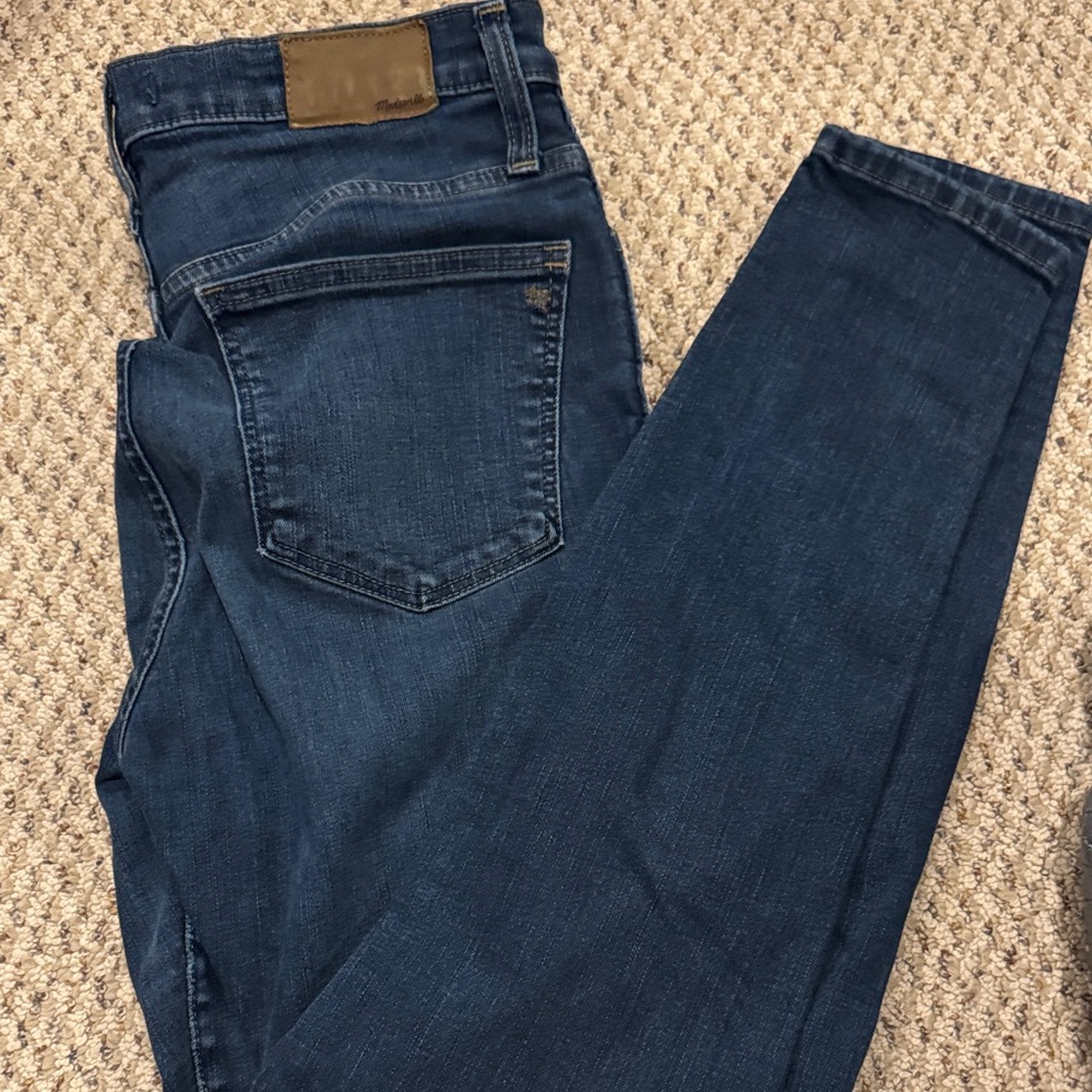 Dark Blue Denim Jeans